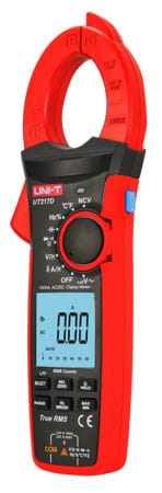 UNI-T πολύμετρο & αμπεροτσιμπίδα UT208B, 1000A AC/DC, NCV, True RMS - Image 2