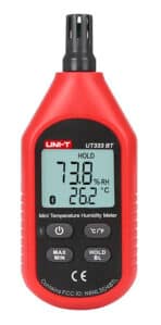UNI-T ψηφιακό θερμόμετρο & υγρασιόμετρο UT333BT, Bluetooth