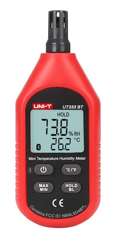 UT333BT UNI-T ψηφιακό θερμόμετρο & υγρασιόμετρο UT333BT, Bluetooth - Image 1